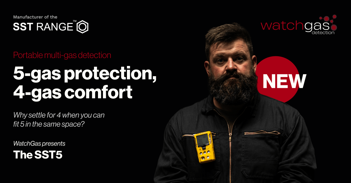 Introducing the SST5: The portable 5-gas detector that changes everything.