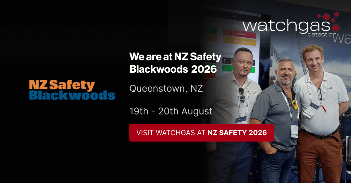Meet WatchGas at NZ Safety Blackwoods 2026
