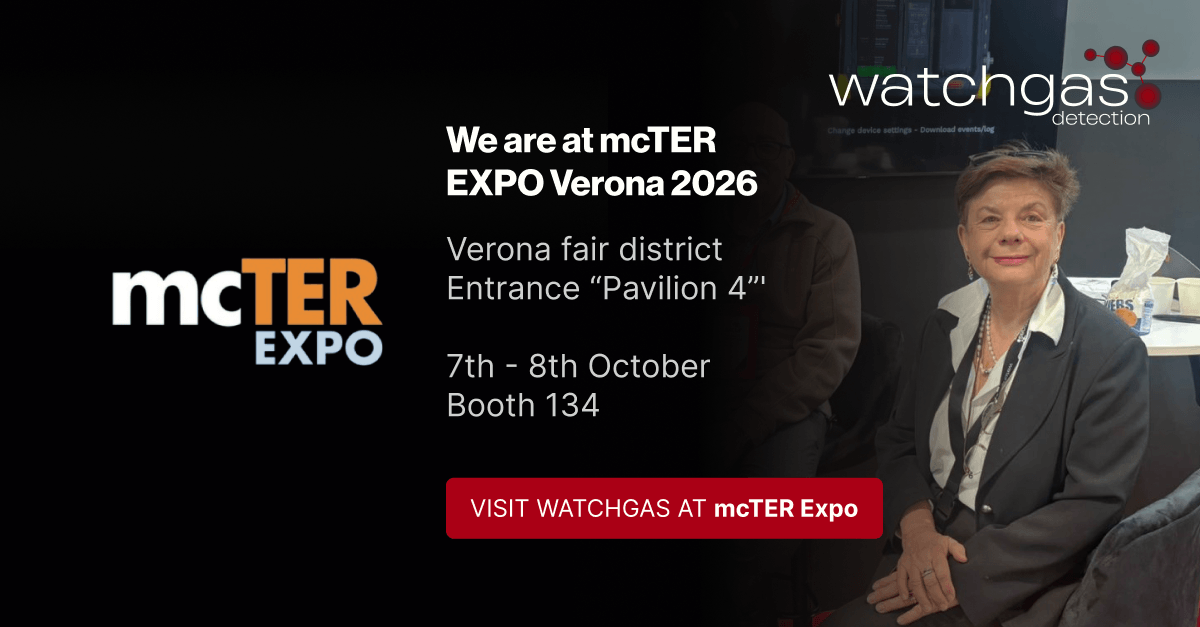 Meet WatchGas at mcTER Expo Verona